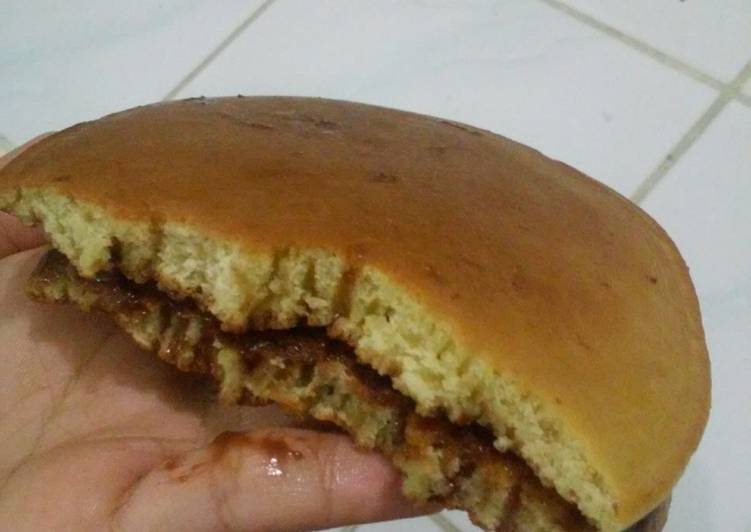 Langkah Mudah untuk Membuat Dorayaki choco custard, Bikin Ngiler