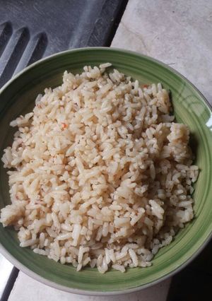 A picture of Garo Garo rice.
