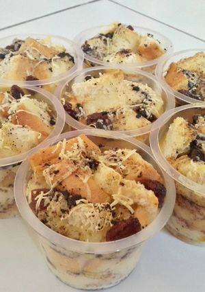 Foto resep Puding Roti