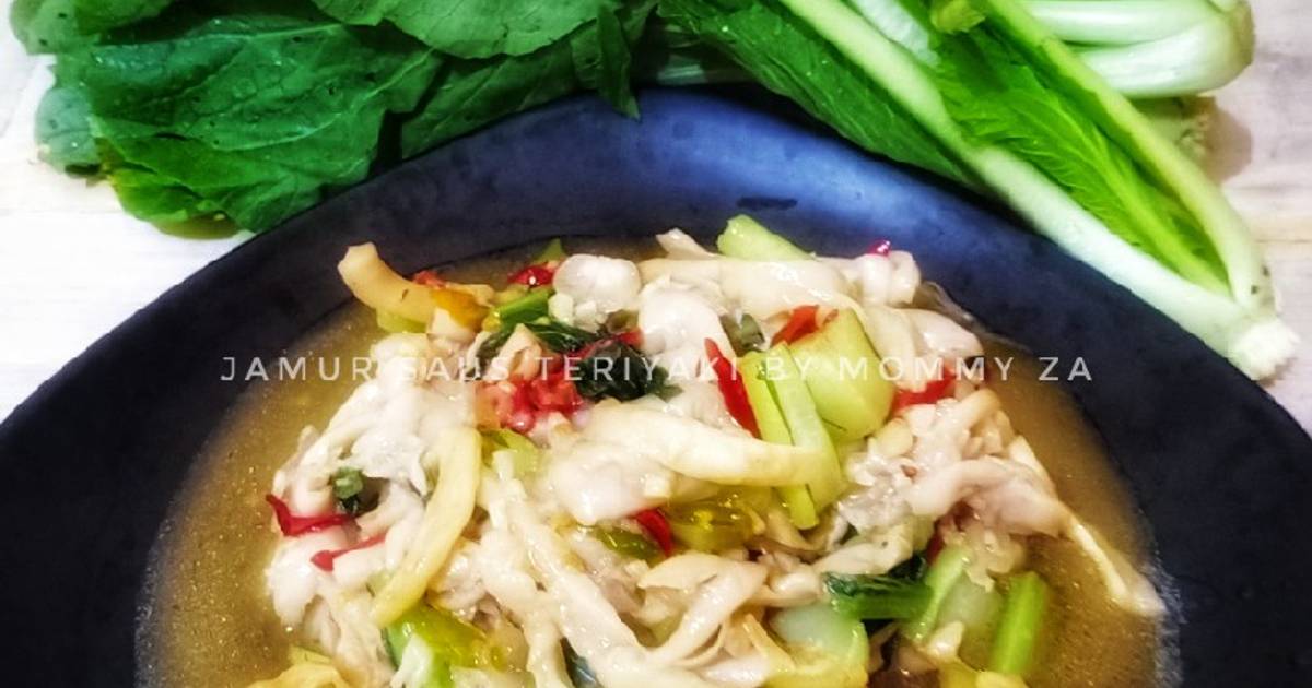 Resep Jamur saus teriyaki🍄🍄 oleh mommy Za Cookpad