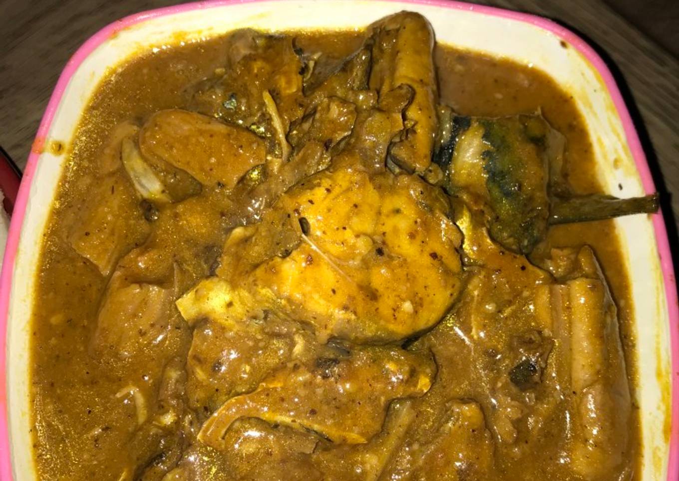 Title: ogbono soup combo