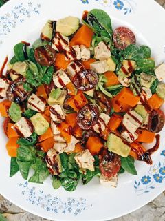 Una foto de Ensalada otoñal
