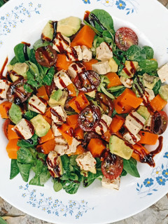 Una foto de Ensalada otoñal