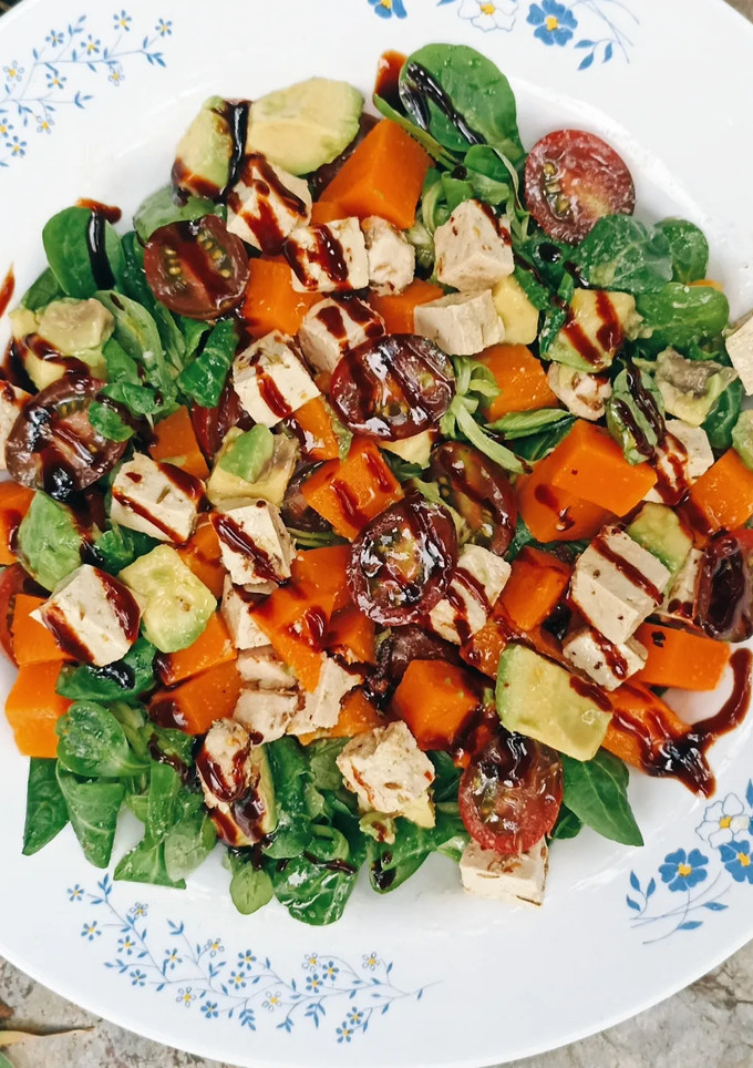 Una foto de Ensalada otoñal