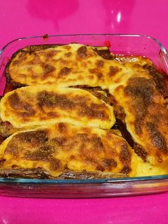 Una foto de Berenjenas rellenas