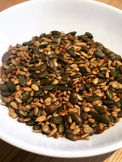A picture of Salty Tamari Seed Snacks.