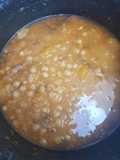 Potaje de garbanzos con calabaza