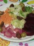 Ensalada cuatro colores