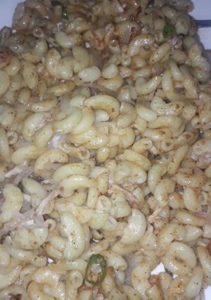 A picture of Easy spicy pasta recipe.