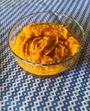 Crema de zanahoria (dip)