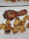 Muslitos con Patatas en Freidora de Aire