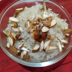 A picture of Dry fruiy sweet rice.