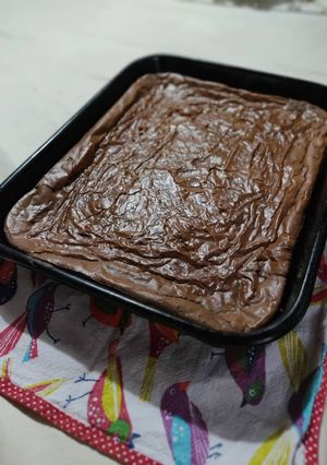 Una foto de Brownie rápido