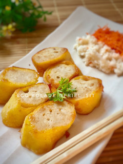Foto resep Chicken egg roll