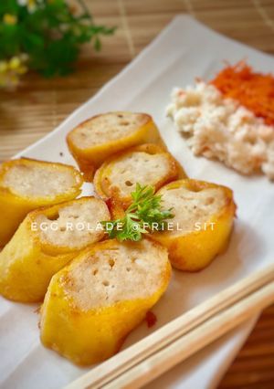 Foto resep Chicken egg roll