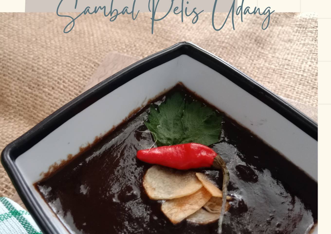 Sambal Petis Udang