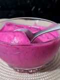 Gelado de Fruta do Dragão (pitaya)