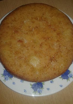 Una foto de Bizcocho de plátano