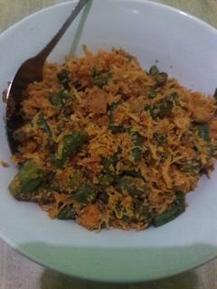 Foto resep Tumis urap kacang panjang
