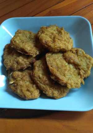 Foto resep Bakwan Teri nasi #keto