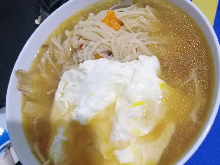 Anti Ribet, Memasak Mie Rebus Enokitake Sederhana Dan Enak