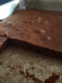 Una foto de Brownie de 3 ingredientes