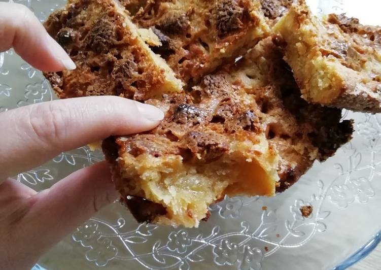 How to Prepare Quick Blondie au pépites de chocolat blanc 🤤