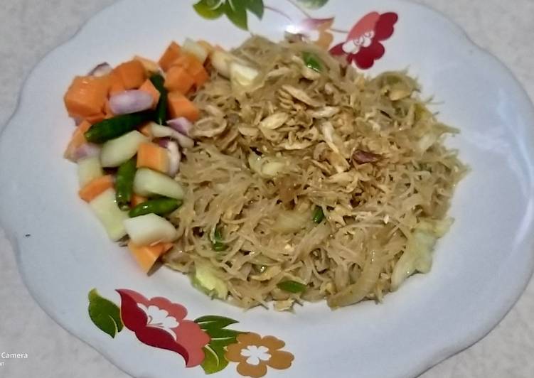 Bihun goreng manis