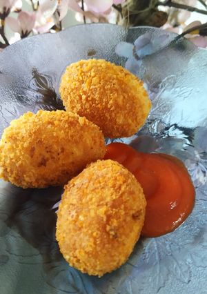 Foto resep Kroket tahu isi telur puyuh