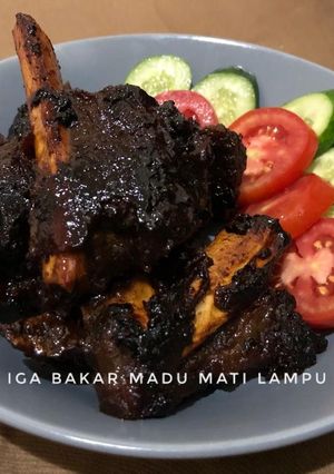 Foto resep Iga Bakar Madu Mati Lampu