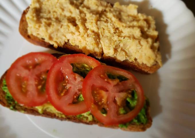 Recipe of Real Vegan Toasts for Lunch Recipe