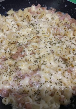 Foto resep Macaroni Carbonara :)