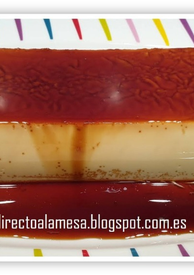 Una foto de Flan de mascarpone (sin horno)