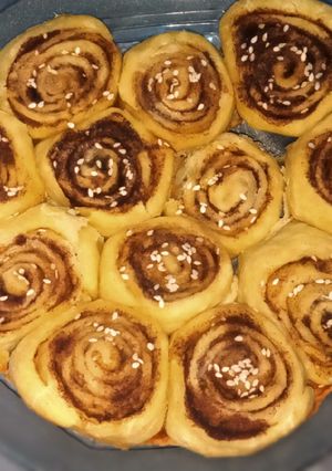 Foto resep Cinnamon rolls magicom gampang takaran sendok 😍