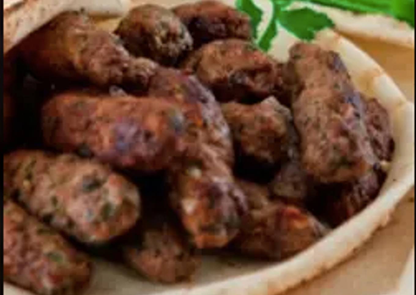 Kafta: brochettes de viande à la Libanaise
