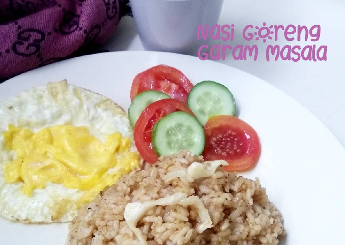 Nasi Goreng with Garam Masala