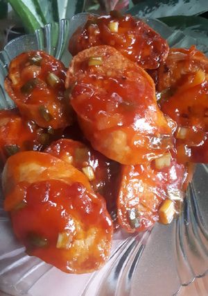 Foto resep Rolade Tempe Asam Manis
