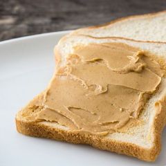 A picture of Homemade peanut butter.