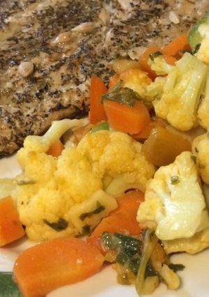 Una foto de Cocina para principiantes: Curry de hortalizas de estación (fácil y rápido)