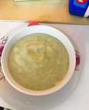 Ăn dặm bé 8m: cháo ếch bí đao