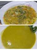 2 Ricas SOPAS DE POLLO. Salen del mismo Pucherito