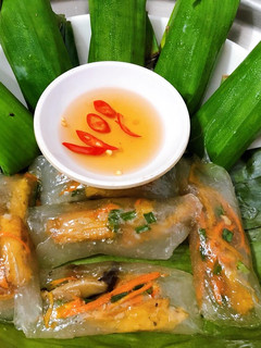 Hình của món Bánh bột lọc chay.