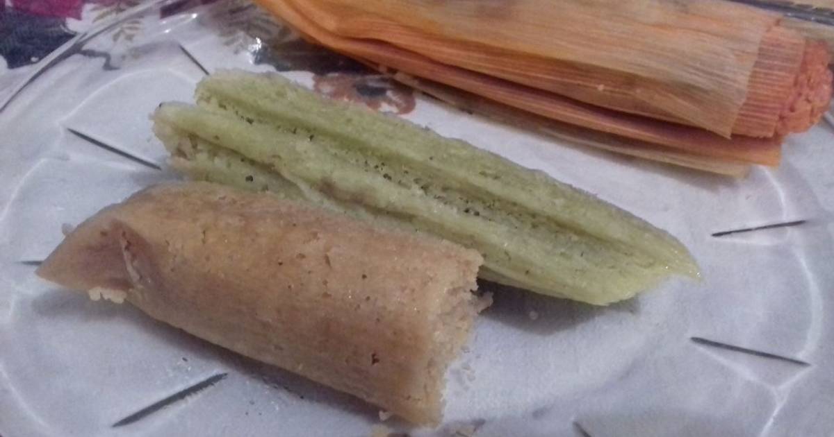 Tamales de chile verde 57 recetas caseras Cookpad