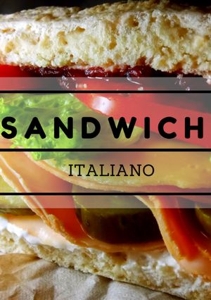 Una foto de Sándwich Italiano