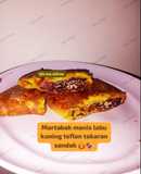 Martabak manis labu kuning teflon takaran sendok 🎃🍫