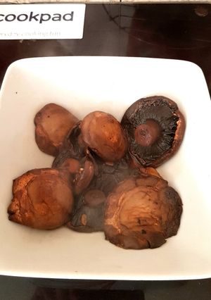 A picture of My Quick Balsamic Mushrooms 😘.