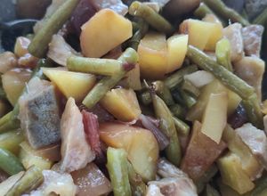 Une photo de ⭐⭐⭐ Salade harengs pomme à l'huile reequilibrée