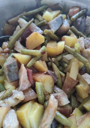 Une photo de ⭐⭐⭐ Salade harengs pomme à l'huile reequilibrée