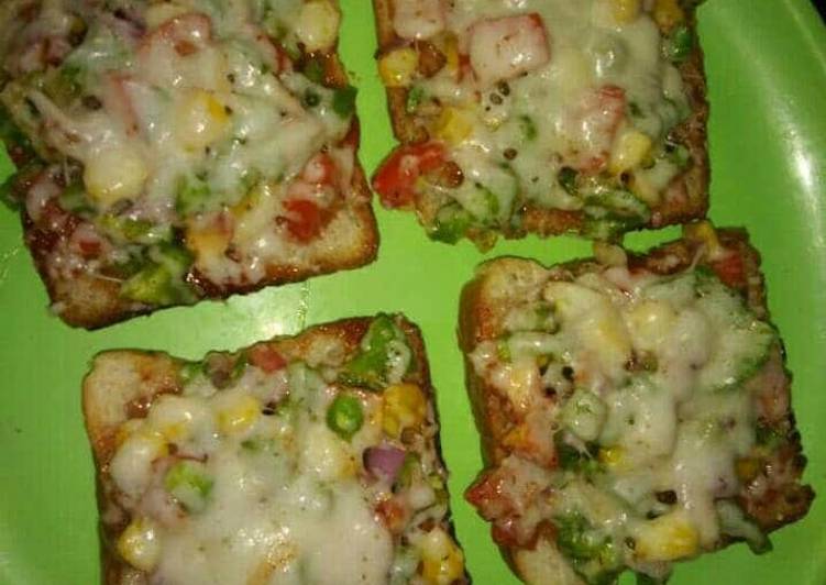 Steps to Make Ultimate Bread pizza