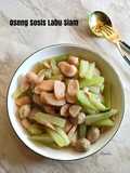 Oseng Sosis Labu Siam